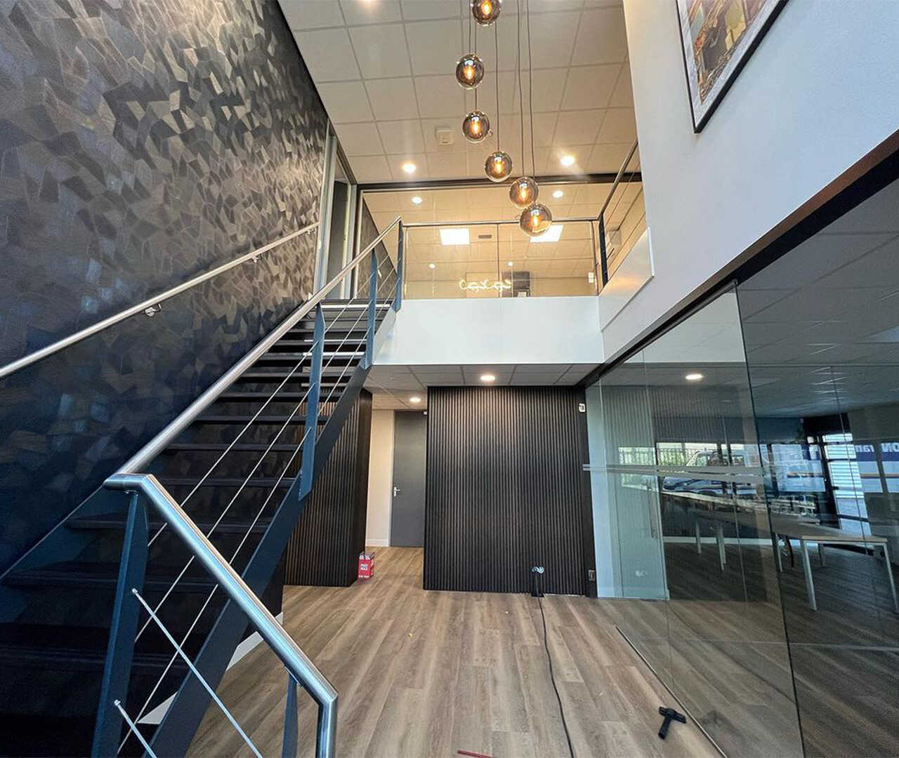 geschilderd bedrijfspand